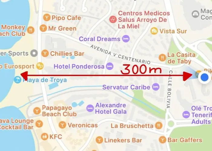 Apartmán Perfectly Located With Pool Playa de las Americas (Tenerife)